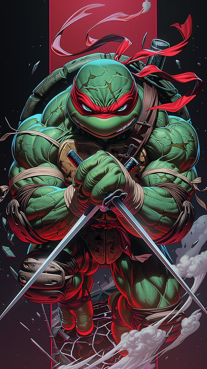 MRGNx2504's tweet photo. Turtles Incoming!!! 
Donatello, Rafael, Michelangelo and Leonardo

#AIArtwork #AiArtSociety #aiART #TMNT https://t.co/AXHFIH4oqE