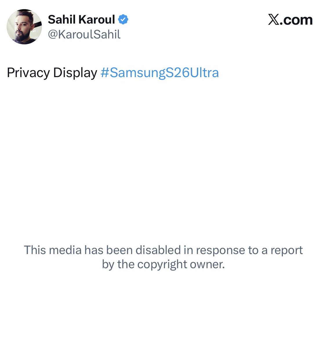 Holly - I like tech tweet media