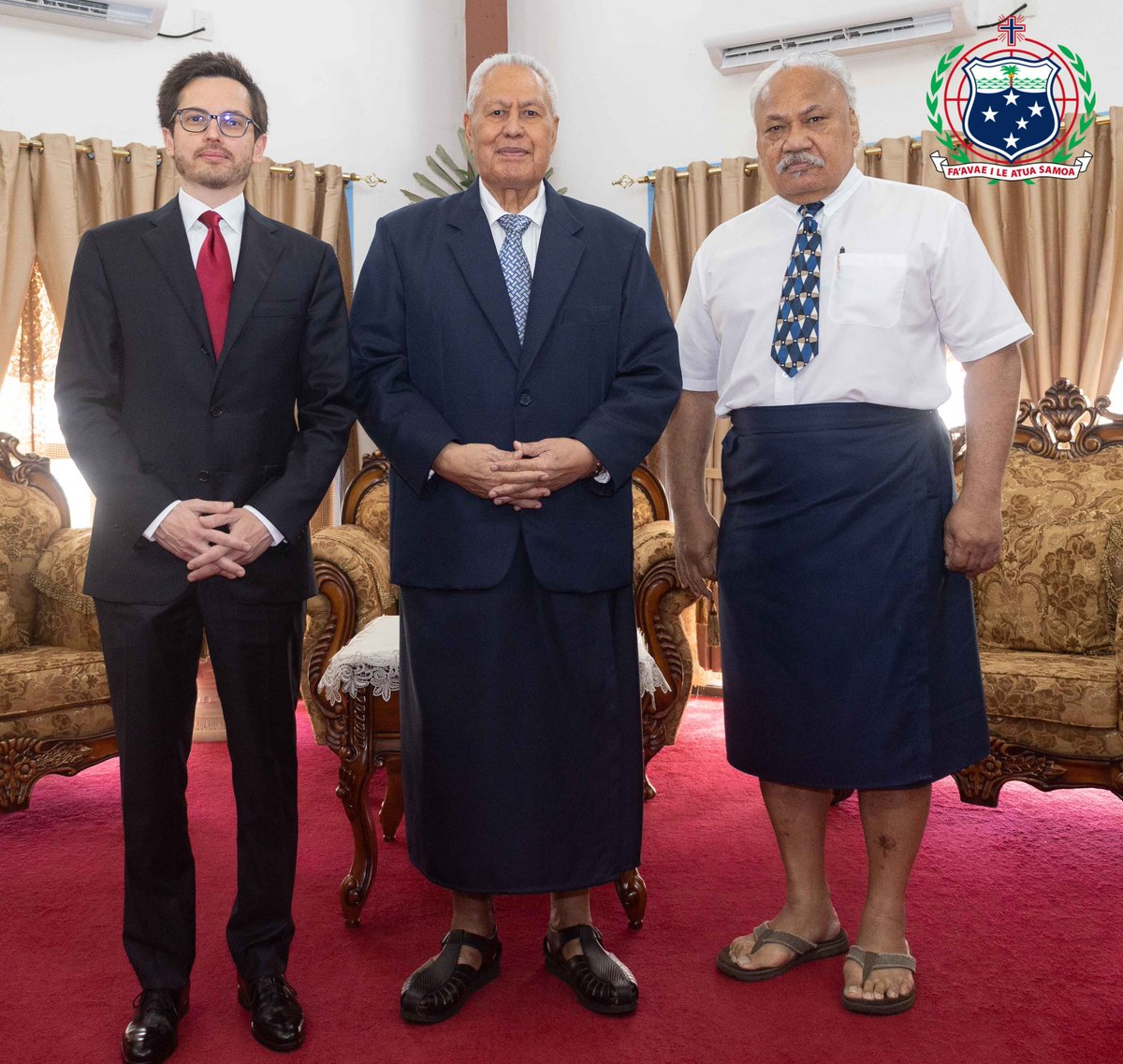 Government of Samoa tweet media