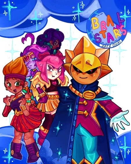 💫 You're digging through the trash until you find...
¿¡Brawl Stars date club!?

(What am I doing with my life)
#BrawlStars #brawlstarsfanart #fanart  #Sirius #Melodie #Angelo #Rosa #Amber