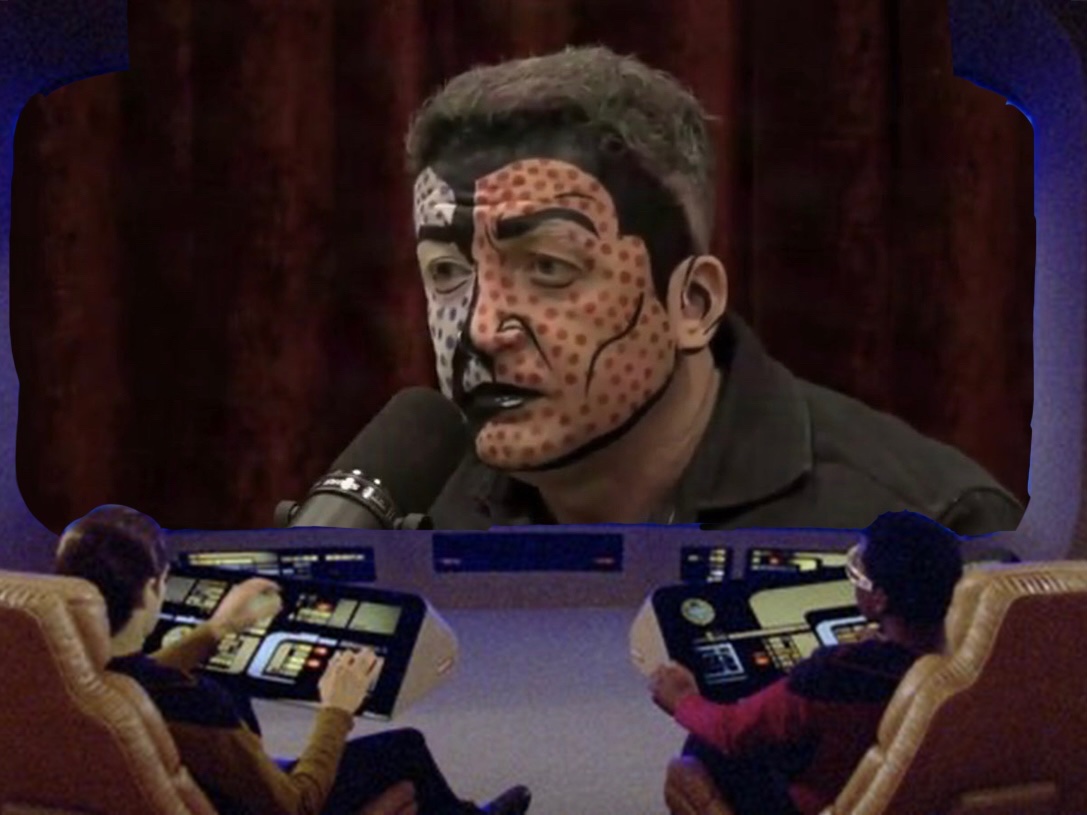 The alien make up effects in some of these old episodes of Star Trek: The Next Gen, really haven’t aged well