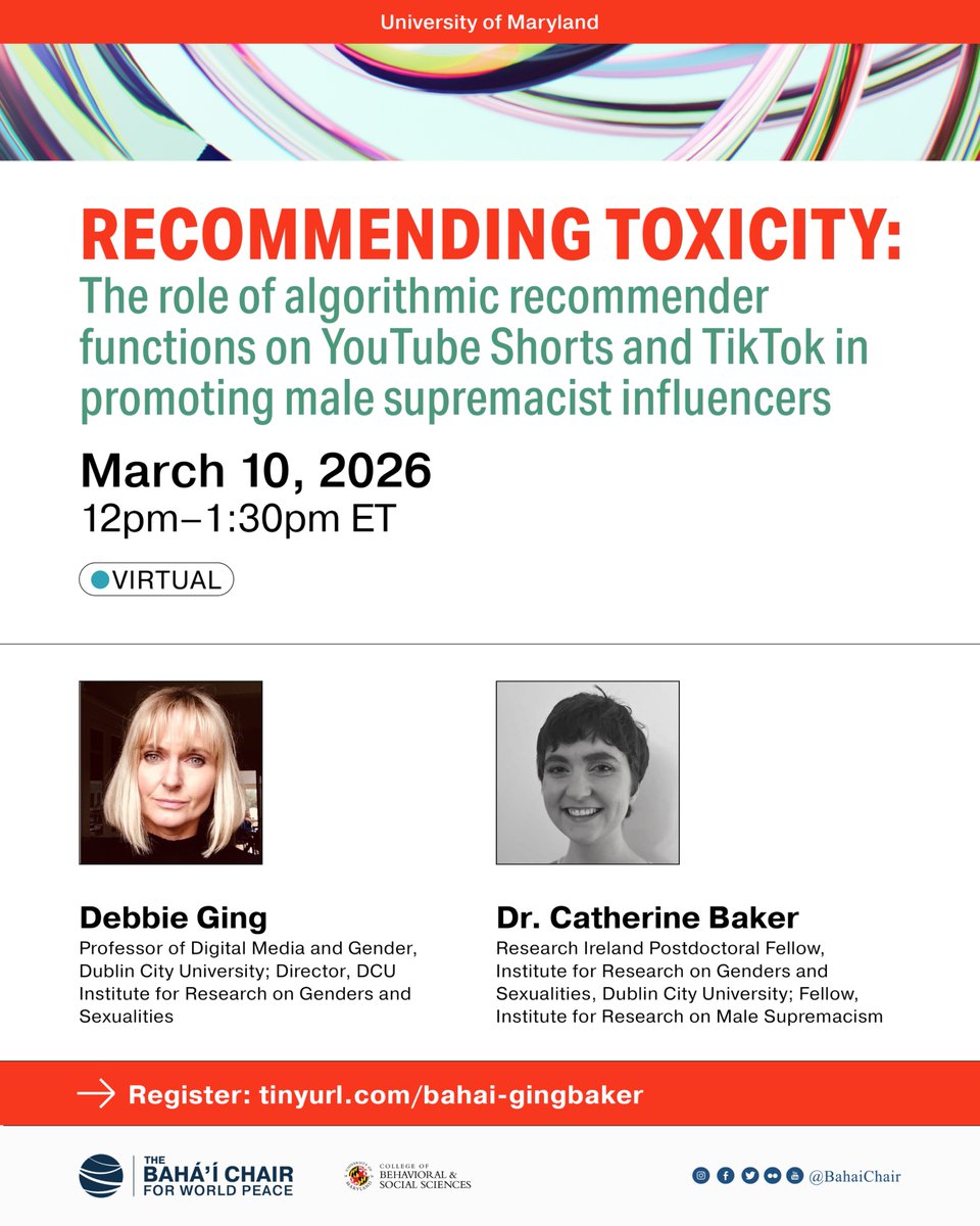 Bahá’í Chair UMD tweet media