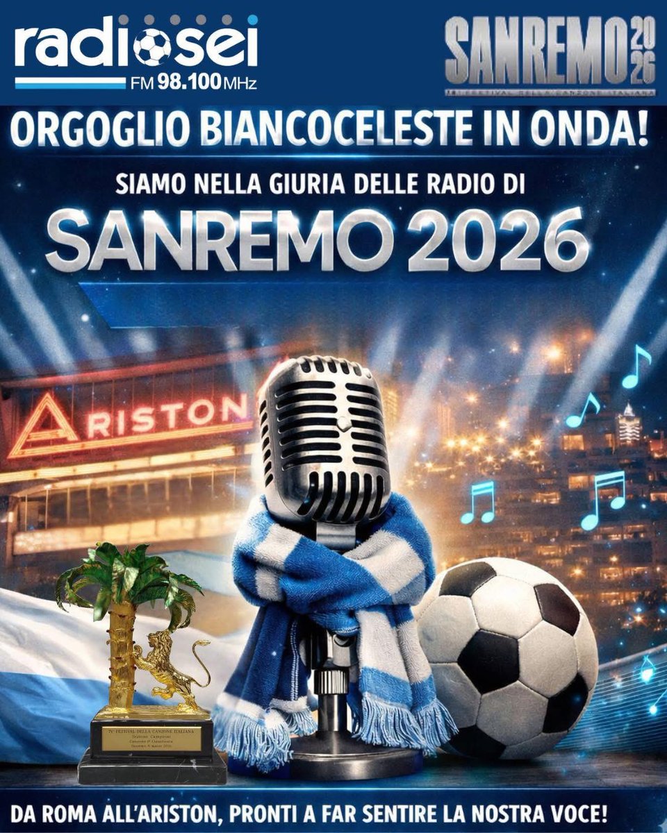 Daje che il re del buffet magna a scrocco pure a Sanremo.

<a href="/radiosei/">RadioseiLazio</a> sbloccate i commenti che siete ridicoli.