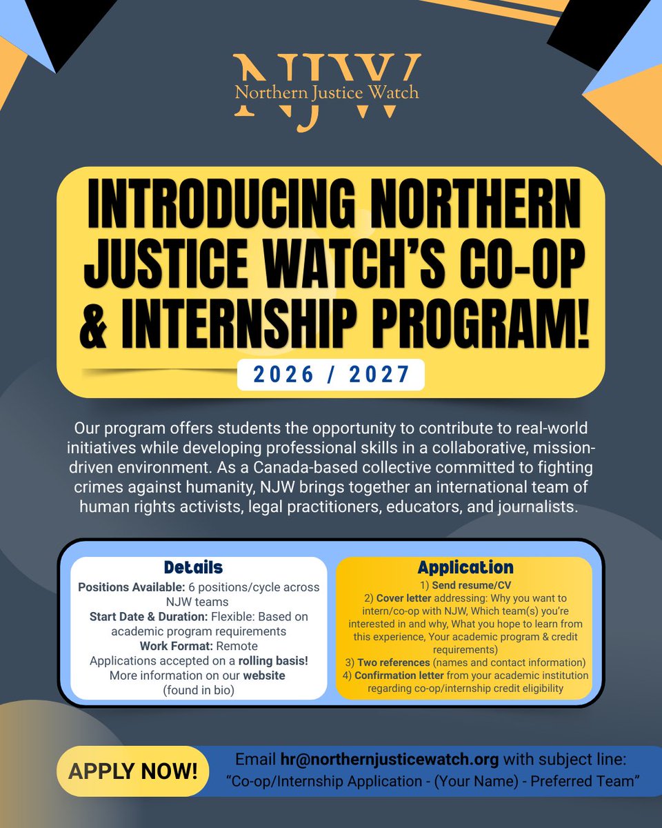 Northern Justice Watch tweet media