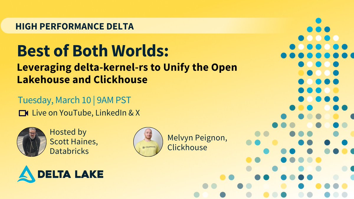 Delta Lake tweet media