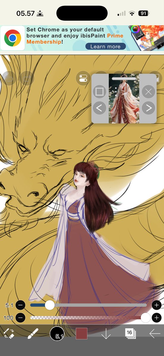 shcarrs's tweet photo. I wonder how it will turned out 😌
Took me 4 hours just to do the face and the hair😭
#imlek https://t.co/goCuggH25C
