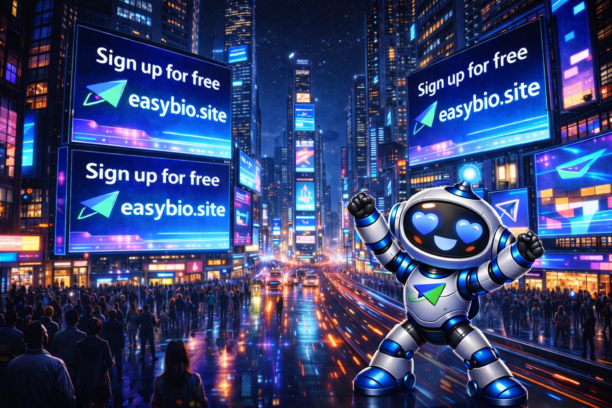 easybiosite's tweet photo. Mint is coming soon 🚀  

Early supporters will unlock:  
✔ 1 Year Premium  
✔ Early feature access  
✔ Community benefits  
✔ Founder-level perks  

Stay close 👀  

Sign up for free → https://t.co/a8vt59FWgO 🔗  
#EasyBio #NFT #EarlyAccess #Web3 https://t.co/bnfueXDGxS