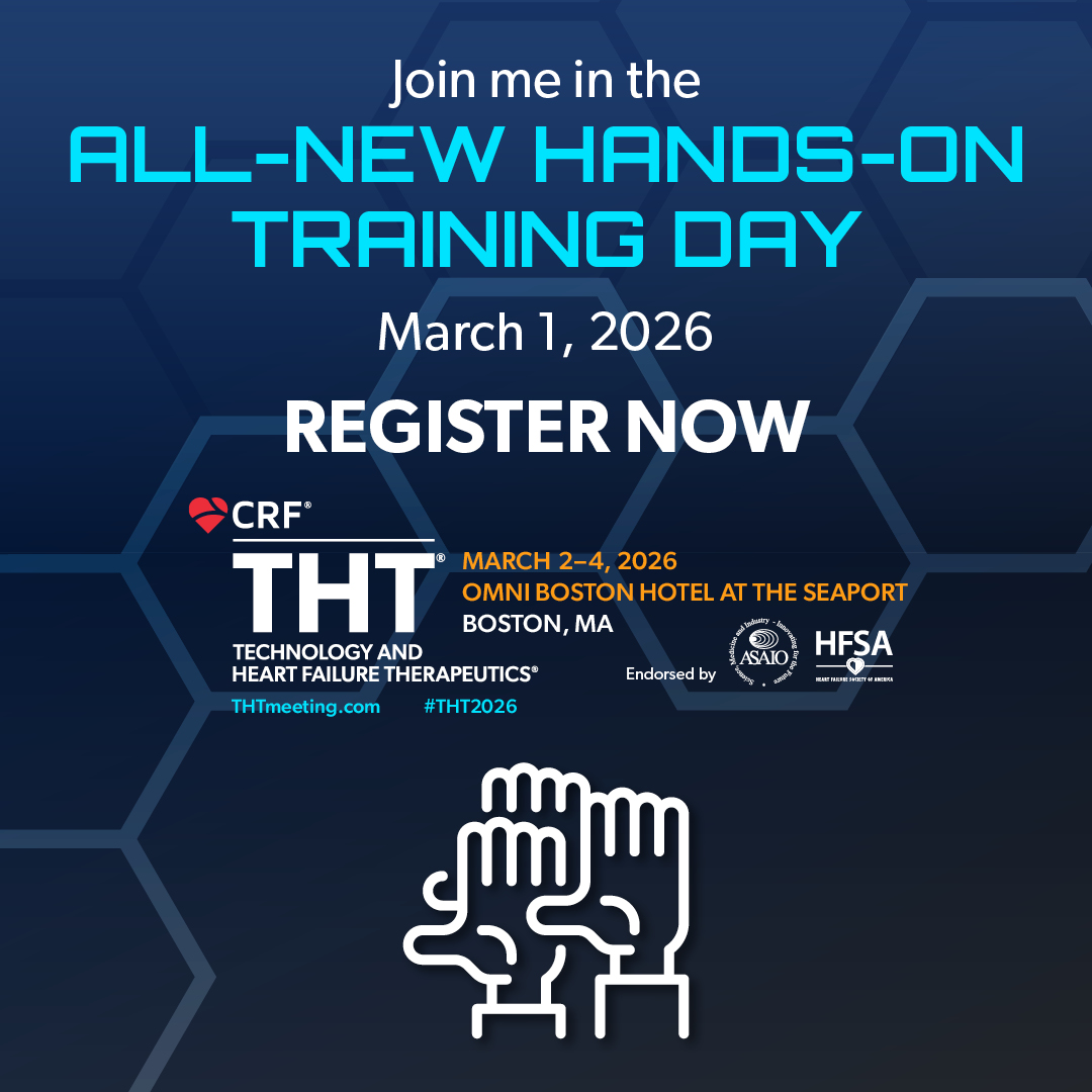 TeleflexCardiol's tweet image. We're headed to #THT2026! 

Join us on Sunday, March 1 from 8 a.m. - 5 p.m. EST for THT's first-ever hands-on training day, "Reimagine Heart Failure Devices," and experience our IABP by Teleflex™ solutions firsthand. 

Register today: spklr.io/6012DafyY

#Teleflex