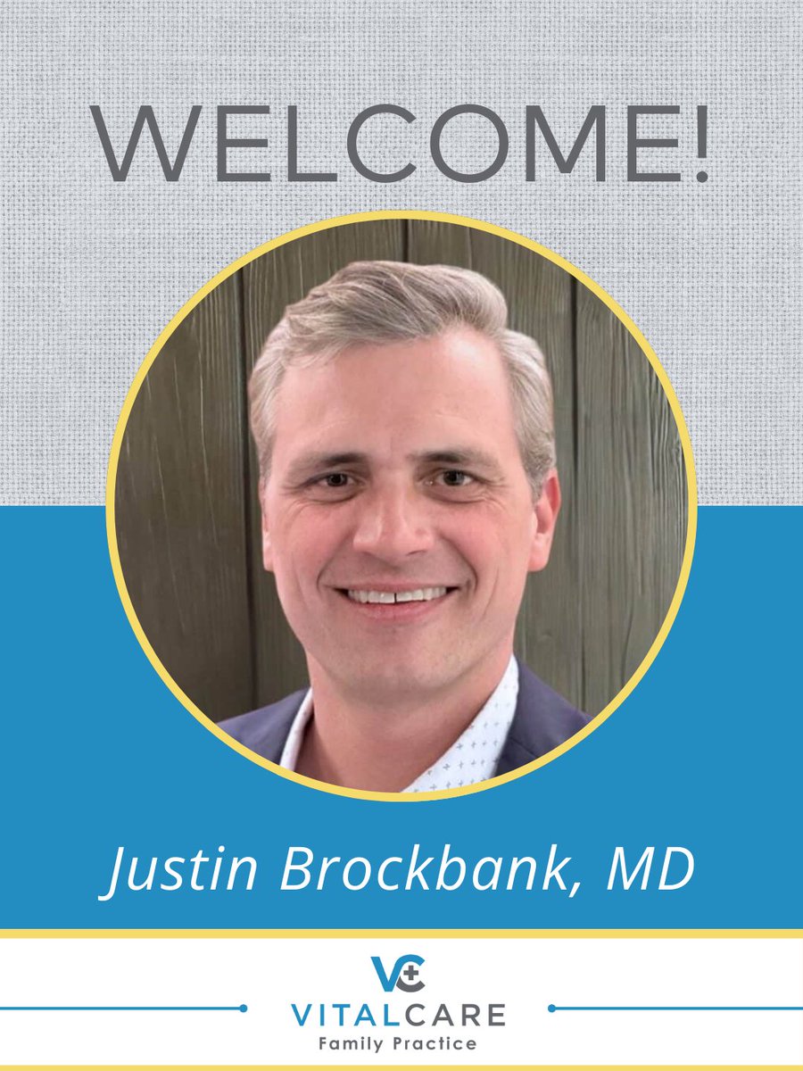 Welcome Dr. Brockbank to VitalCare Family Practice!

Dr. Brockbank joins our team as a physician and Medical Director of Sleep Medicine, bringing expertise in adult and pediatric sleep care and a personalized approach focused on helping patients sleep better and feel their best.