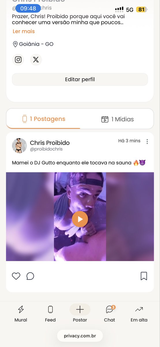 Chris Proibido 🔞 tweet media