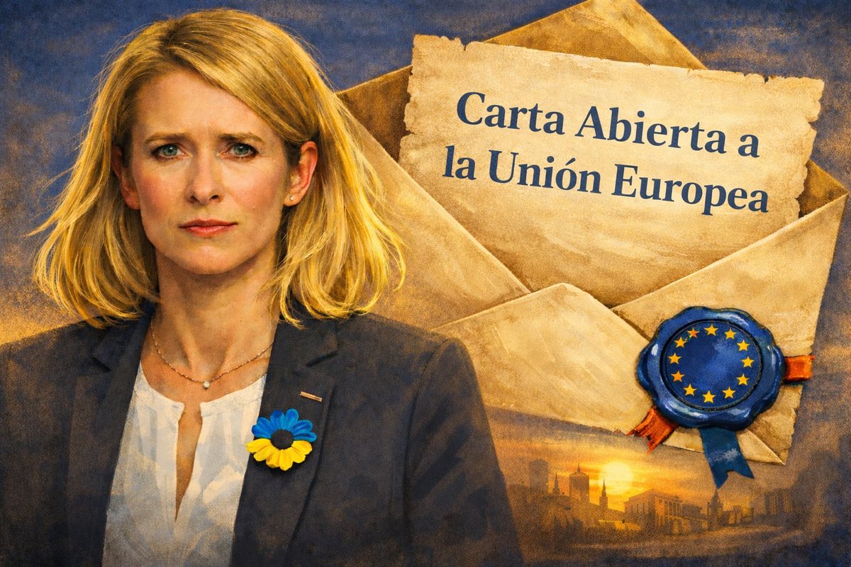 🇪🇺 𝐂𝐚𝐫𝐭𝐚 𝐀𝐛𝐢𝐞𝐫𝐭𝐚 𝐚 𝐥𝐚 𝐔𝐧𝐢ó𝐧 𝐄𝐮𝐫𝐨𝐩𝐞𝐚: 𝐍𝐨 𝐜𝐚𝐢𝐠𝐚𝐧 𝐞𝐧 𝐥𝐚 𝐭𝐫𝐚𝐦𝐩𝐚. 𝐋𝐞𝐯𝐚𝐧𝐭𝐚𝐫 𝐥𝐚𝐬 𝐬𝐚𝐧𝐜𝐢𝐨𝐧𝐞𝐬 𝐚 𝐃𝐞𝐥𝐜𝐲 𝐑𝐨𝐝𝐫í𝐠𝐮𝐞𝐳 𝐞𝐬 𝐮𝐧 𝐞𝐫𝐫𝐨𝐫 𝐡𝐢𝐬𝐭ó𝐫𝐢𝐜𝐨 𝐪𝐮𝐞 𝐥𝐞𝐬 𝐩𝐮𝐞𝐝𝐞 𝐜𝐨𝐬𝐭𝐚𝐫 𝐦𝐮𝐲 𝐜𝐚𝐫𝐨.
Por