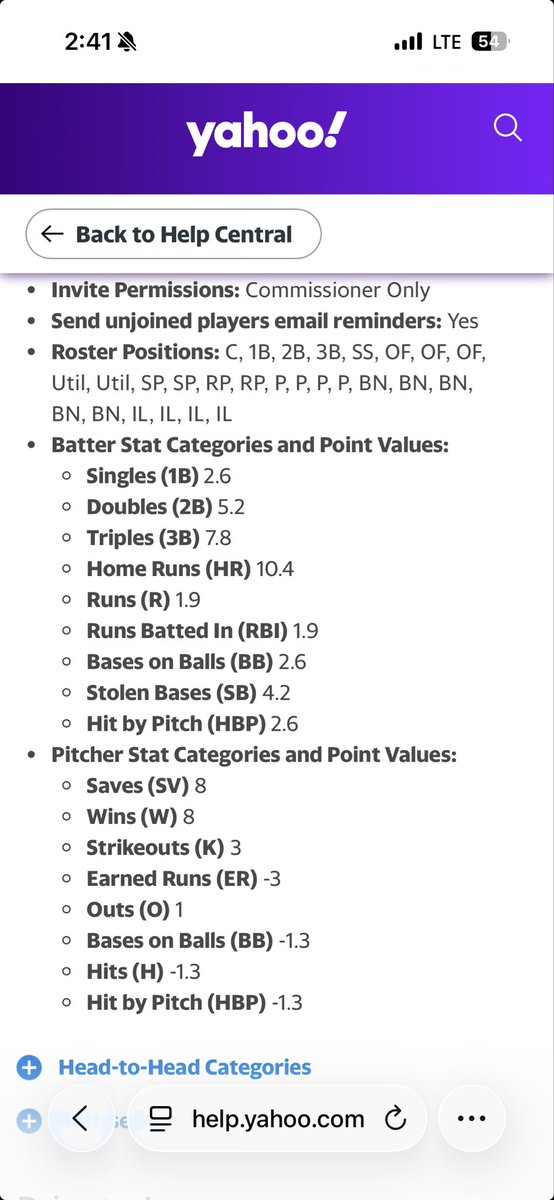 SealCards's tweet photo. Are there any other sites with a standard scoring as crazy as yahoos? 4 points for stolen base and no negative for strikeouts seems like it would be impossible to use any rankings from outside sources. @CBSScottWhite @CPTowers @Roto_Frank https://t.co/4m0dzoCt7Z