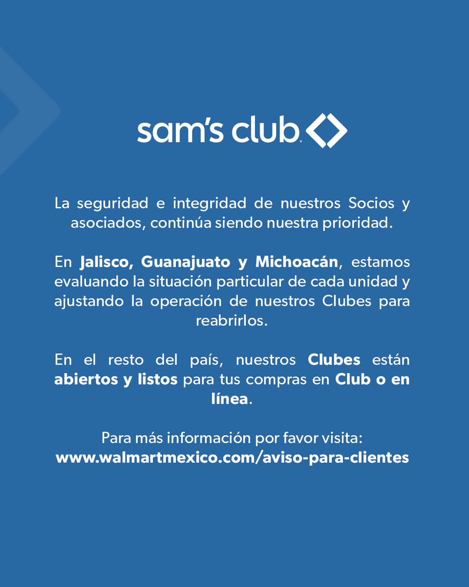 Sam's Club México tweet media