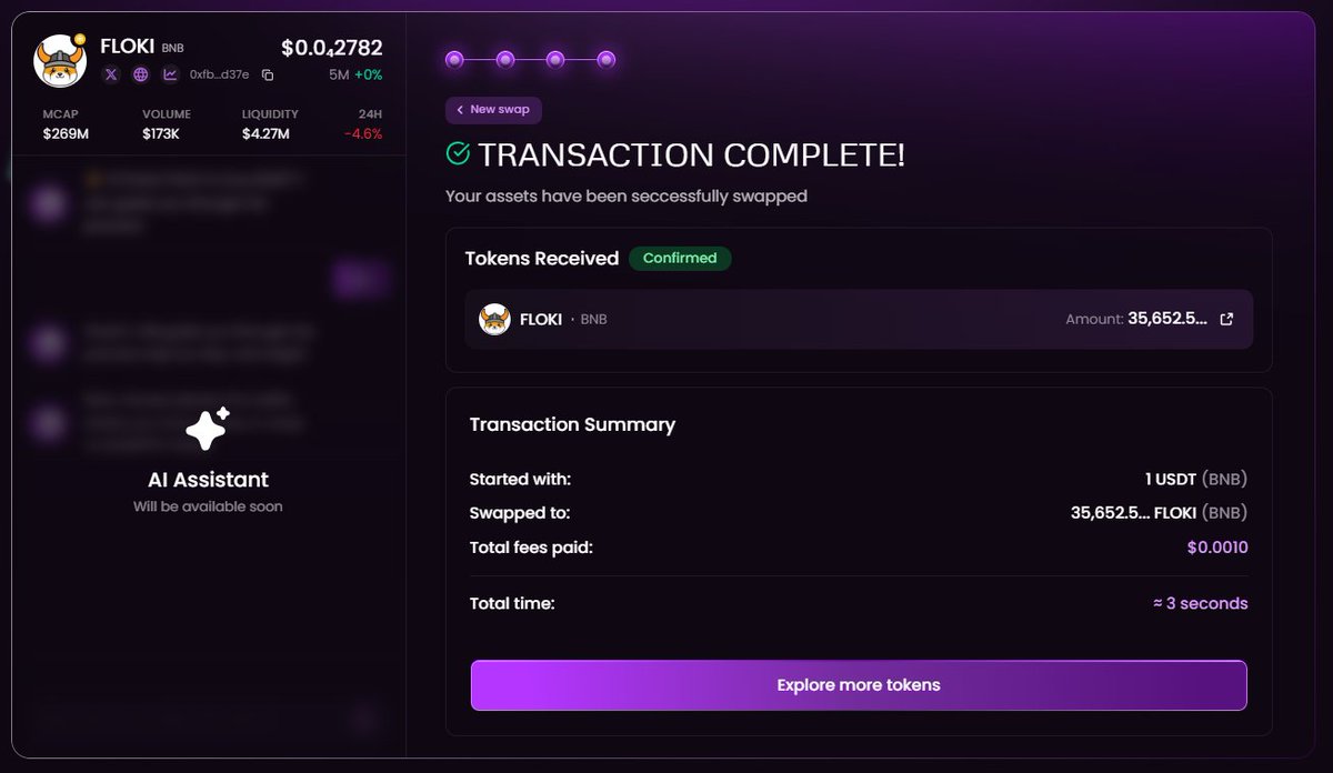 <a href="/QwertiAI/">Qwerti</a> EVM: 0xB17966dF62AD6453a69d139ad189bdC9230Ad553
I’m genuinely impressed by how Qwerty blends AI analytics with decentralized finance. In a space full of noise, having a platform focused on smart insights and efficiency is a huge advantage.