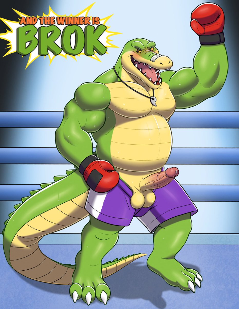 Brok in a more private match