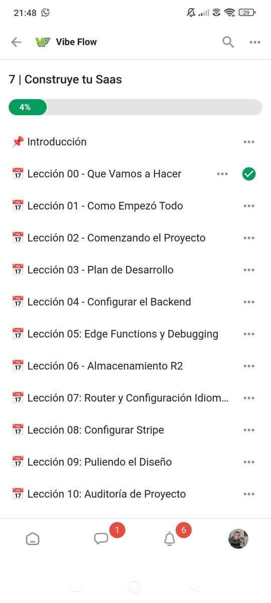 Nocodeboy's tweet photo. Tener un frontend bonito y una app que parece funcionar es demasiado fácil.

Lo que se te puede complicar un poco es lo que viene despues...

Supabase, Stripe, Cloudflare, Resend, Search Console, Analitycs

Pero tranquilo en la comunidad lo tengo cubierto

Lo que nadie te cuenta https://t.co/MYwY9tmuqy
