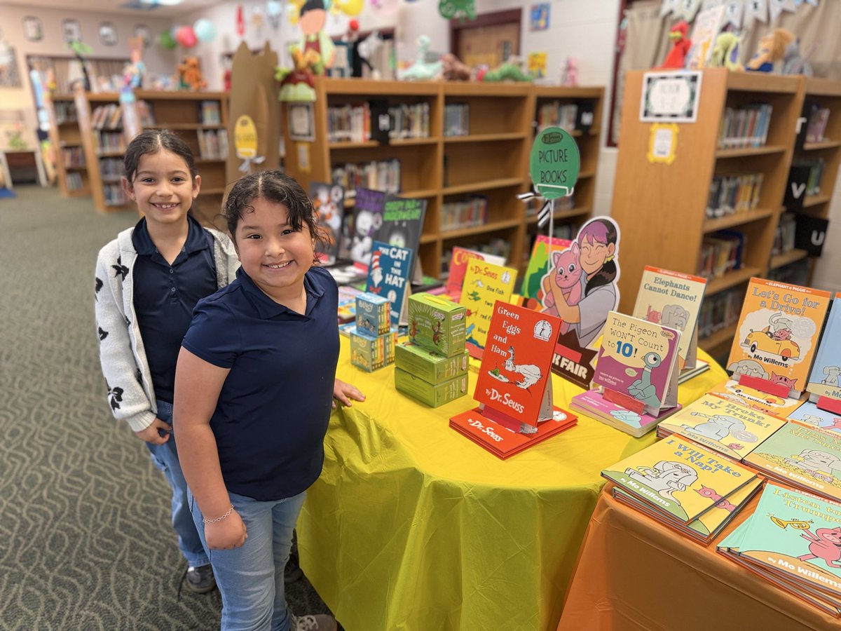 MrsVSalcedo's tweet photo. The Book Fair is now open. We invite you to visit us this week and support our library. 📚 @RanchoVerdeElem @LFCISDLibraries https://t.co/qXMUcR7Ap9