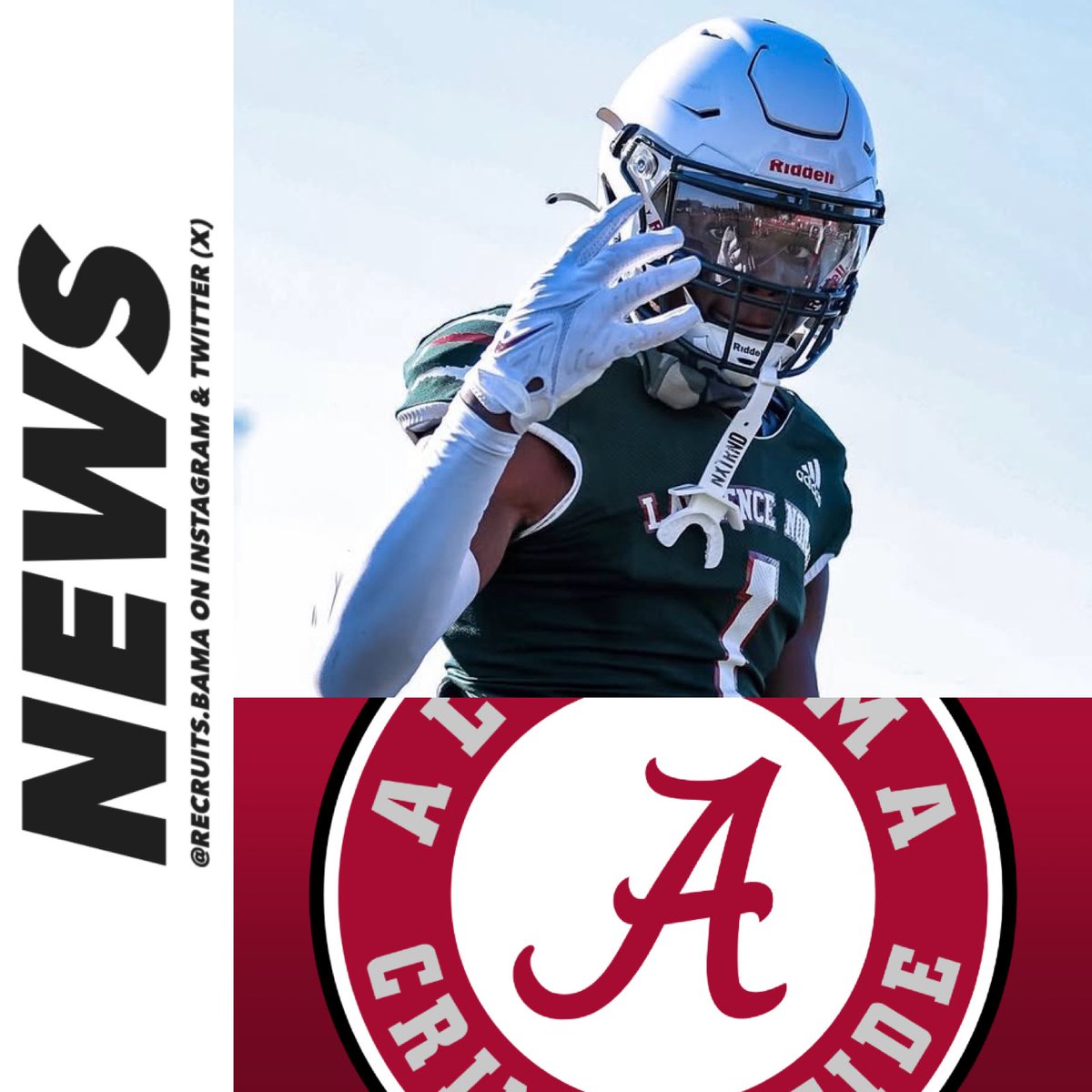 Recruits Bama tweet media