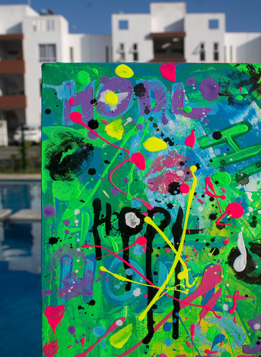 This is the longest painting I’ve created in the past couple of years.
 It’s no secret that I usually work fast, in the moment. I always offer viewers and collectors the emotion of a specific instant, something that cannot exist tomorrow. I can only recreate it in the present.