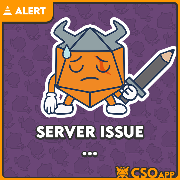 CSOapp's tweet photo. 🇬🇧 We’re currently experiencing server slowdowns ⚠️
Our team is actively working to fix the issue as quickly as possible.🙏

🇫🇷 Notre serveur rencontre actuellement des ralentissements ⚠️
Nous travaillons activement pour résoudre le problème dans les plus brefs délais.🙏 https://t.co/hPnTIFgb69
