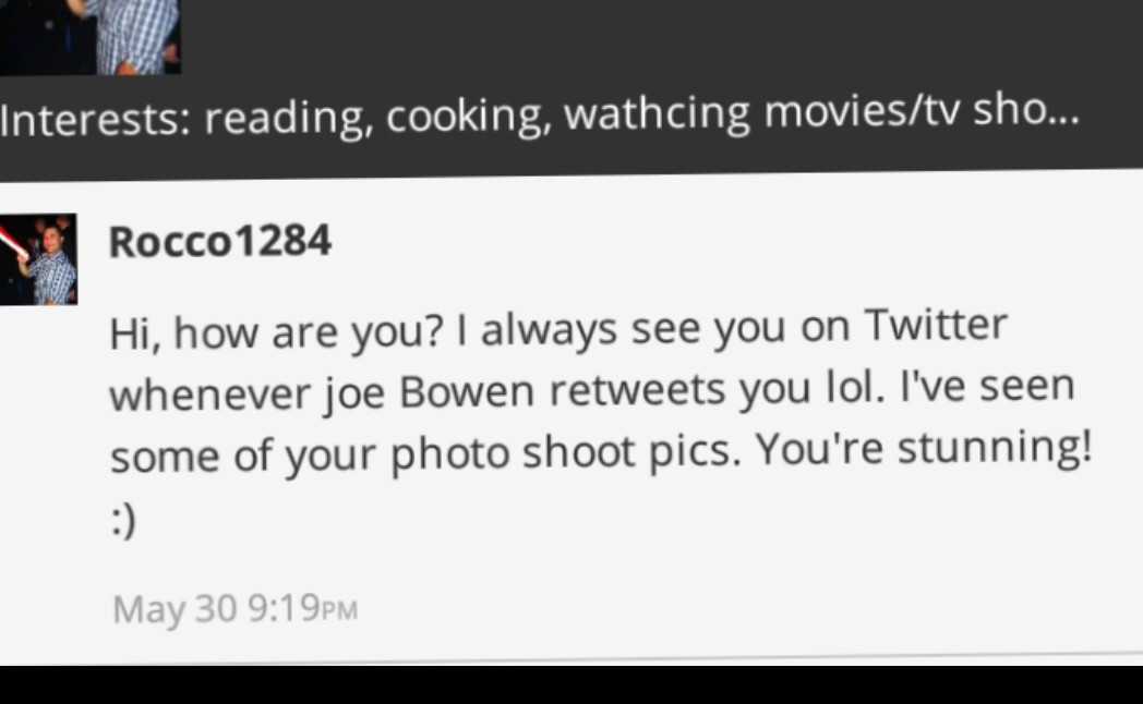 DannieD2112's tweet image. Lol before marriage, I was on POF dating website 🤦🏼‍♀️ these are some of the messages I got .. I thought was funny so I had to take screenshots. All about the leafs 😂
#lol #leafs #modellife #DannieD
