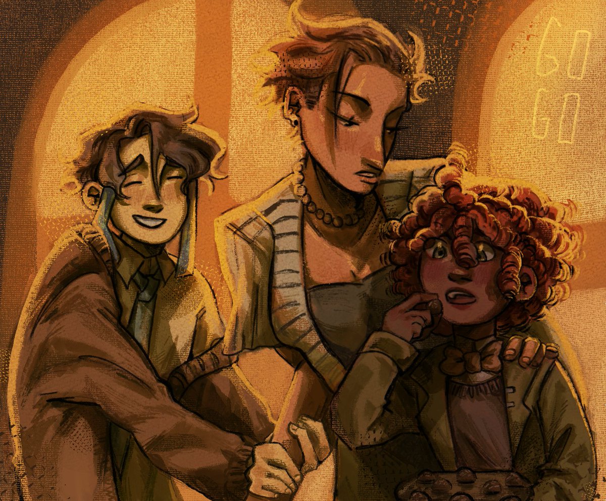 my annual redraw is here! 

my babies, i think this is the fifth year drawing this art, had fun!