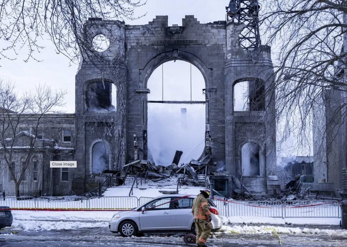 St. Paul’s Catholic Church burned (Montreal)—politicians relieved it was a Christian building and there’s no need to be performative.