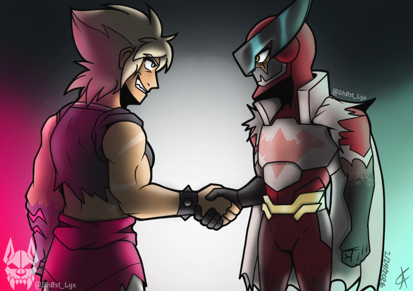 Petra and Red Raptor Team up

#Brawlhalla #BrawlhallaArt #BrawlhallArt