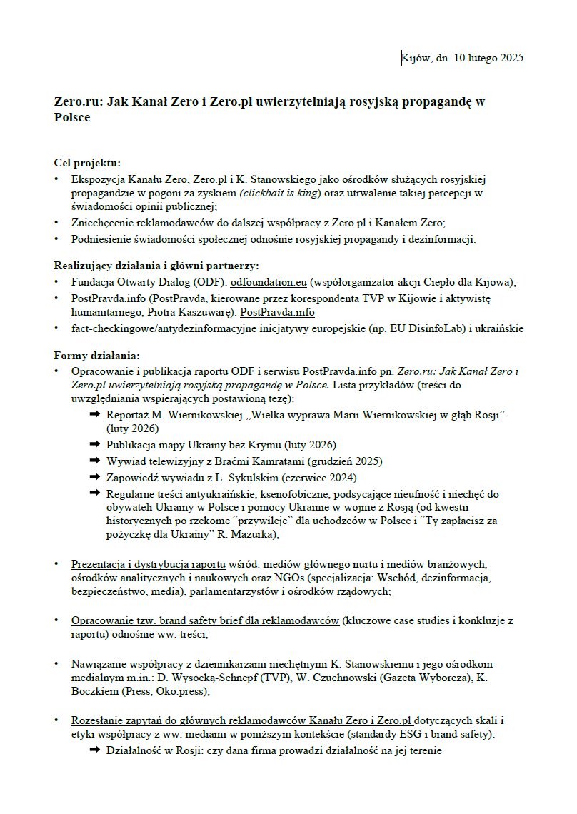 Open Dialogue Foundation / Fundacja Otwarty Dialog tweet media