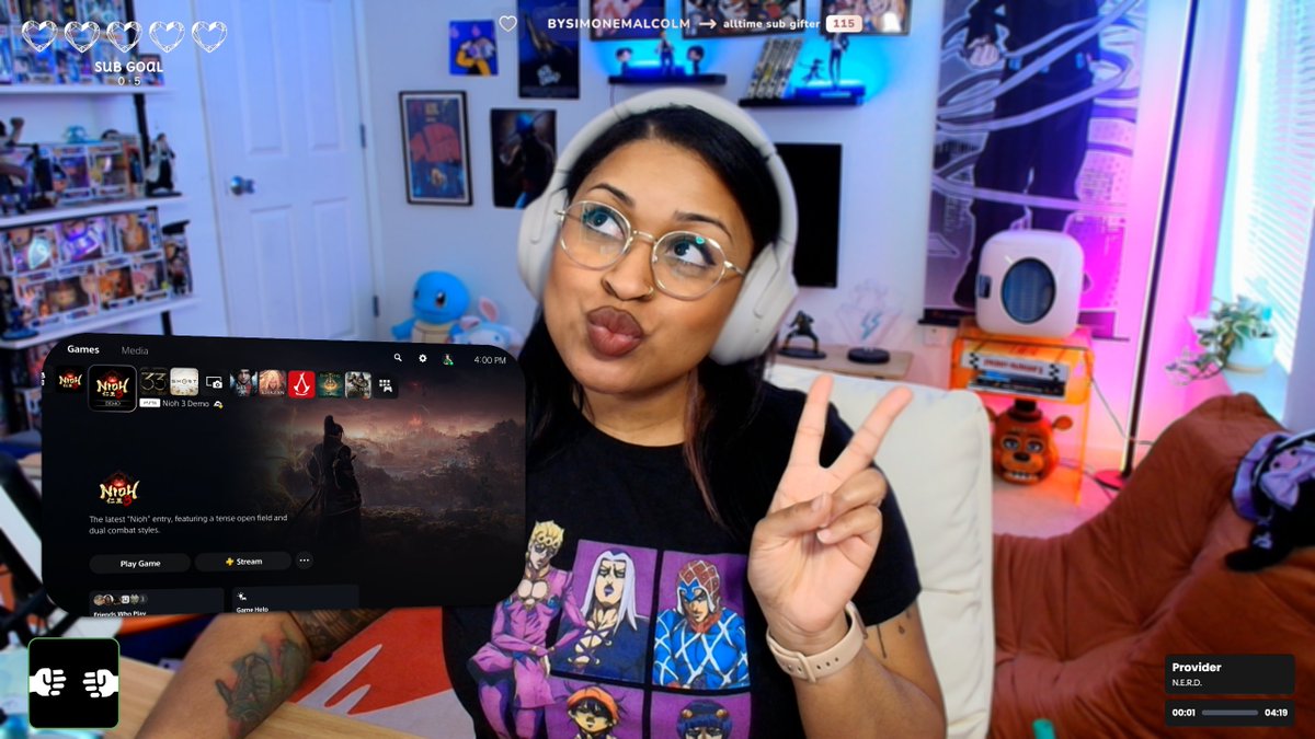 Let's shake the rust off my soulslike skills, shall we? Starting NIOH 3!! 

twitch.tv/krismadarame