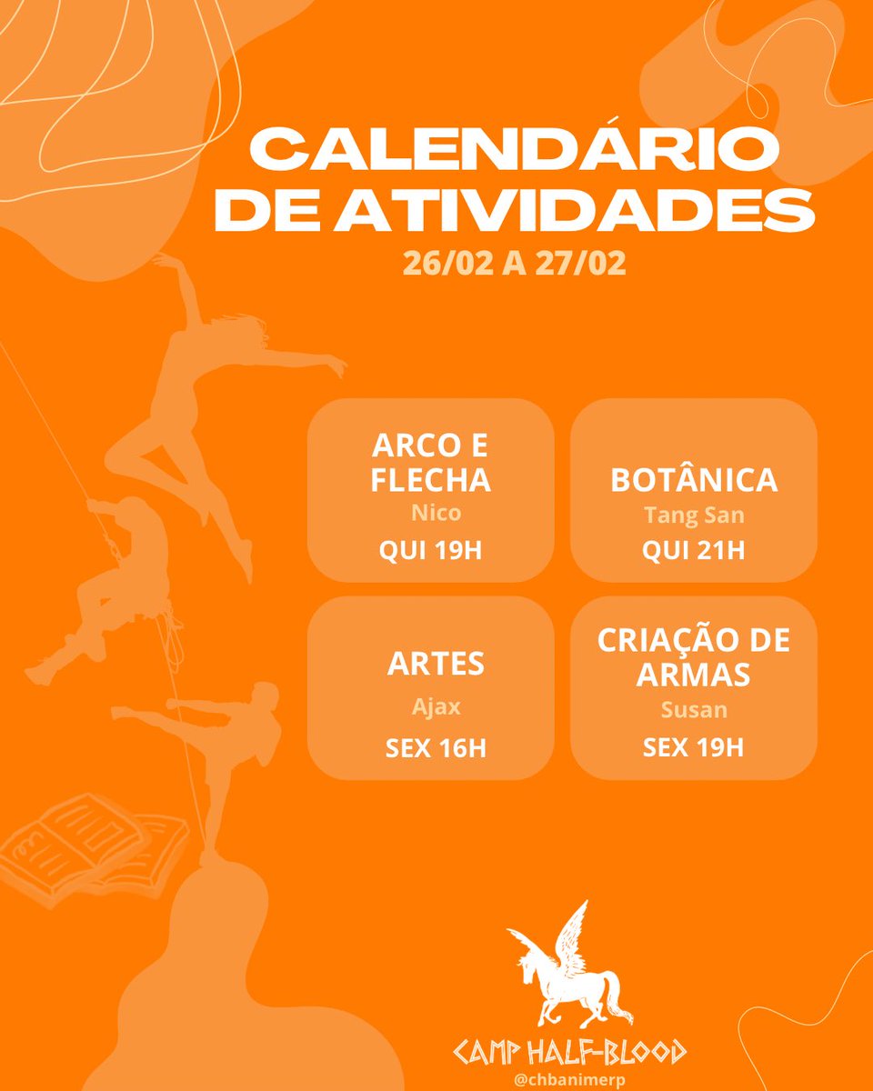 camp half-blood rpg 🏕️ tweet media