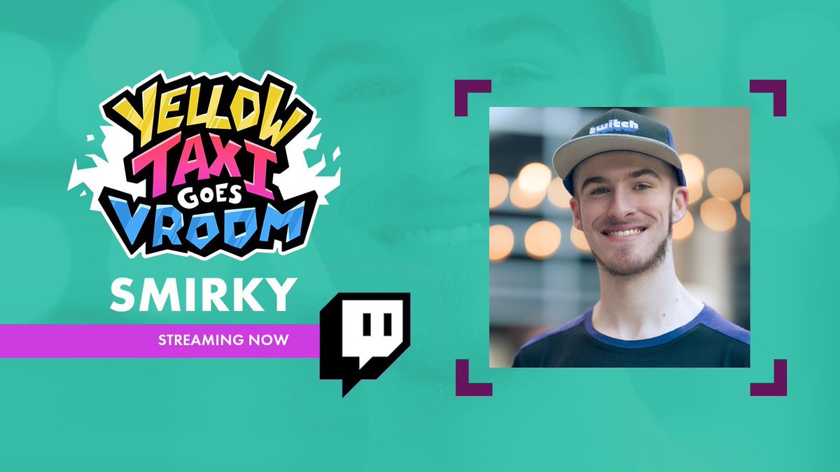 Tune in to watch <a href="/_Smirky/">Smirky 🔜 LootFest 🔜 GDC</a> stream this months game Yellow Taxi Goes Vroom right now!

twitch.tv/smirky