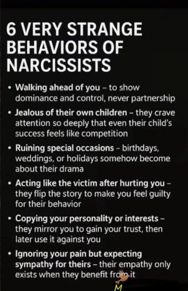 CookieKL's tweet image. #Narcissists are #poison 
🙄🤦 #psychotic 😑