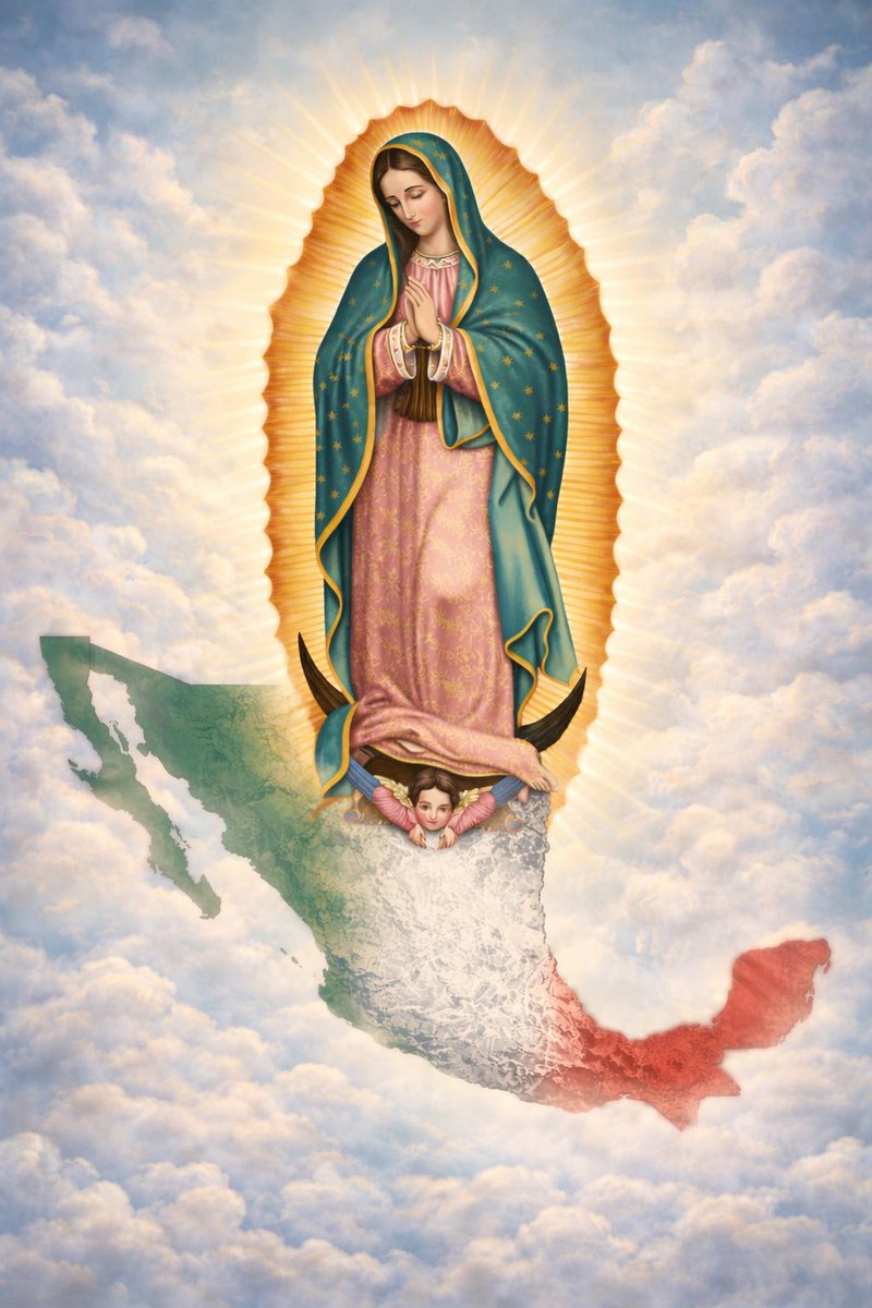 Reina_de_la_Paz's tweet photo. Santa María de Guadalupe, te pedimos por nuestras familias y por la paz en México.
Amén https://t.co/IT2yfLJddw