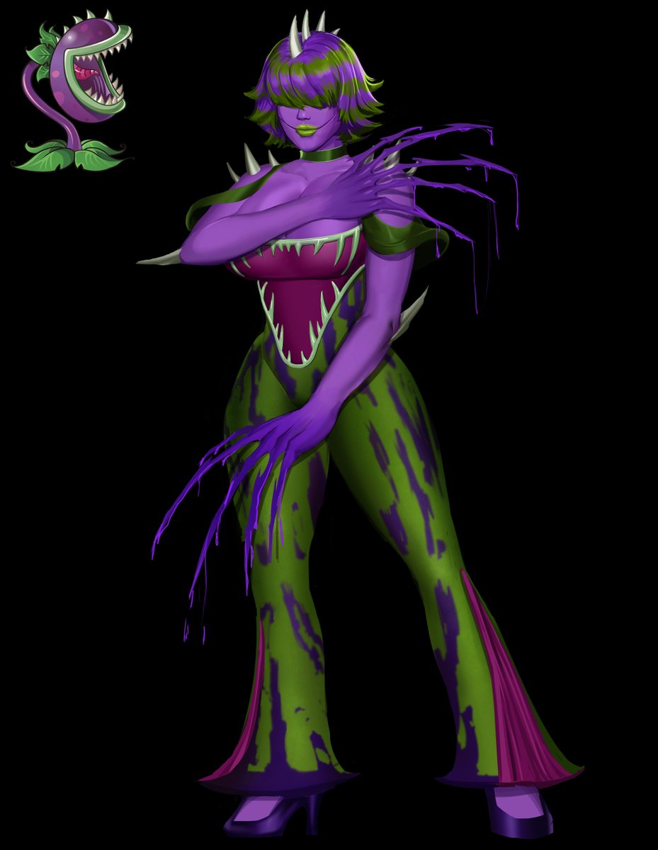 🌿Chomper Type — Uncanny Garden (Plants vs. Zombies AU)