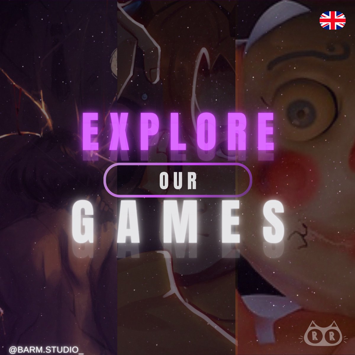 Barm_Studio's tweet photo. We don’t play games to pass the time.
We make games to mark people.
Stories that move. Games that keep you hooked.
These are our projects. 🎮 https://t.co/pxZ6U45POQ