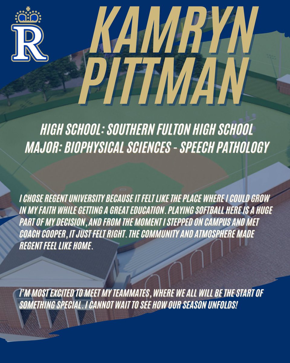 Regent Royals Softball tweet media