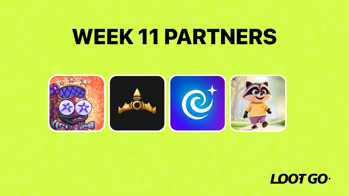 LootGO (mainnet arc) 🎟️ tweet media