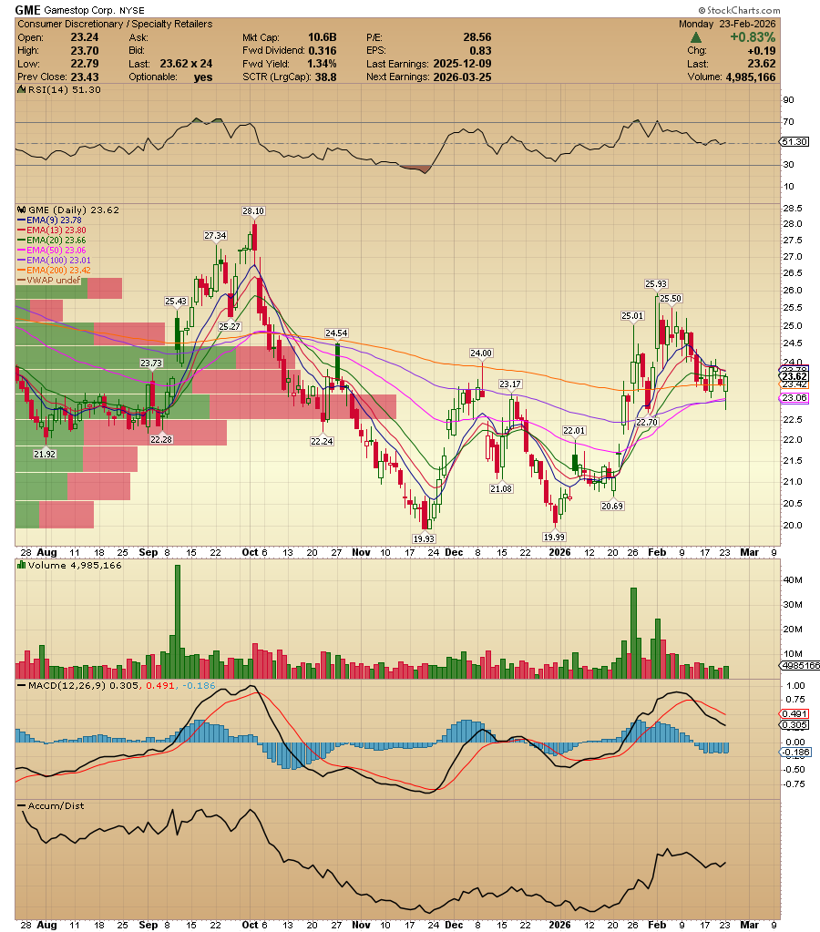 ACInvestorBlog's tweet photo. $GME closed back over the EMA200 in a horrible market enviroment. Plus, interesting positive net premium today. Squeeze level $25 👇 https://t.co/TFyDHsGMPx