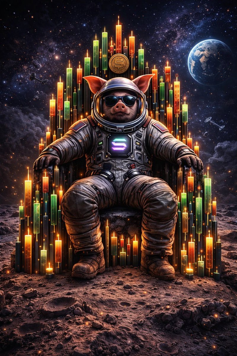 Everyone says they want to be early.

Very few can handle looking stupid for a while.

Low MC?
Few holders?
Quiet phase?

That’s where conviction is tested.

When $MPIG runs,
the same people who ignored it
will say they “saw it coming.”

But they didn’t act.

Solana.
Still early.