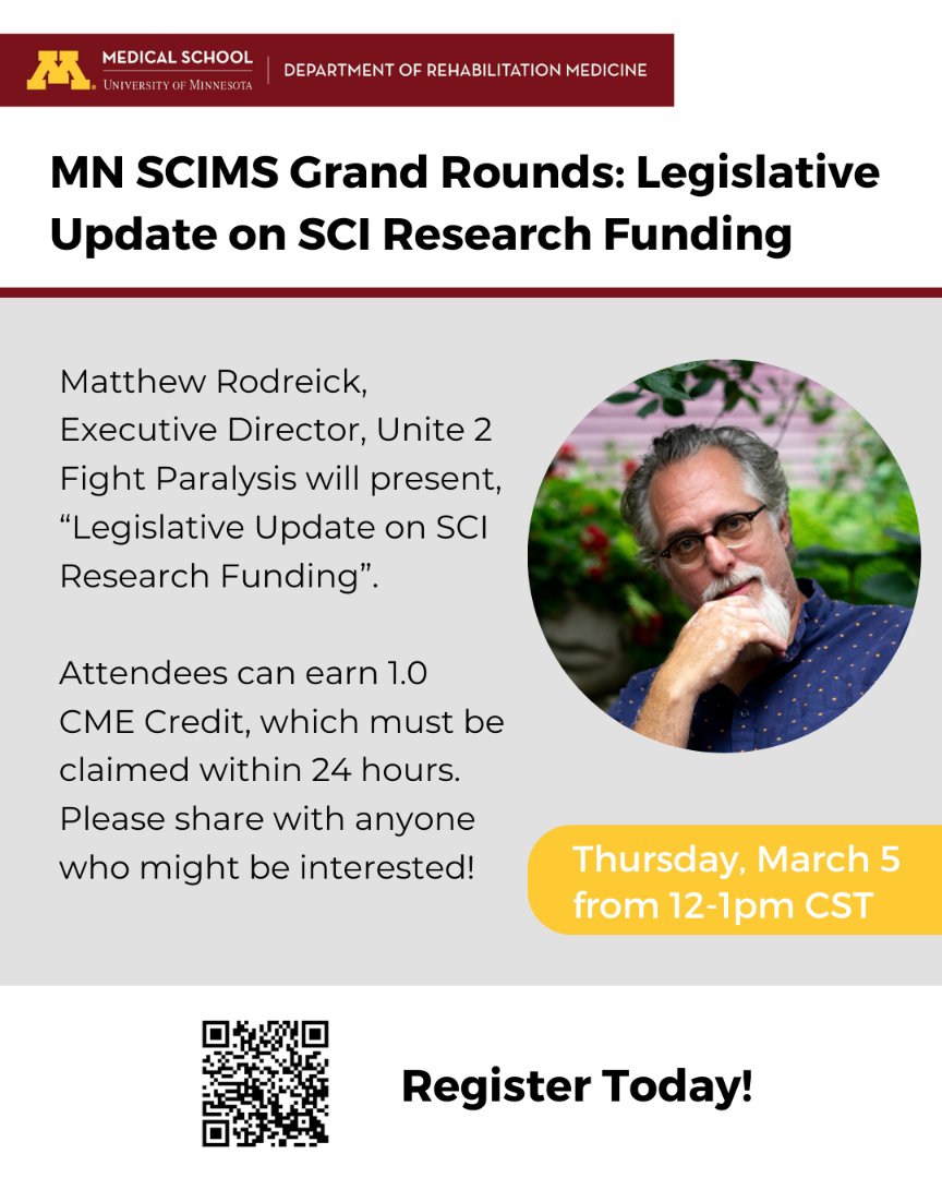 North American Spinal Cord Injury Consortium tweet media