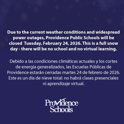 Providence Public Schools tweet media