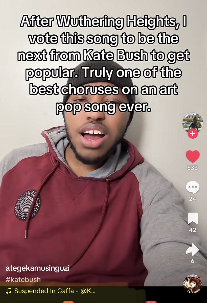 FishPeople Kate Bush tweet media