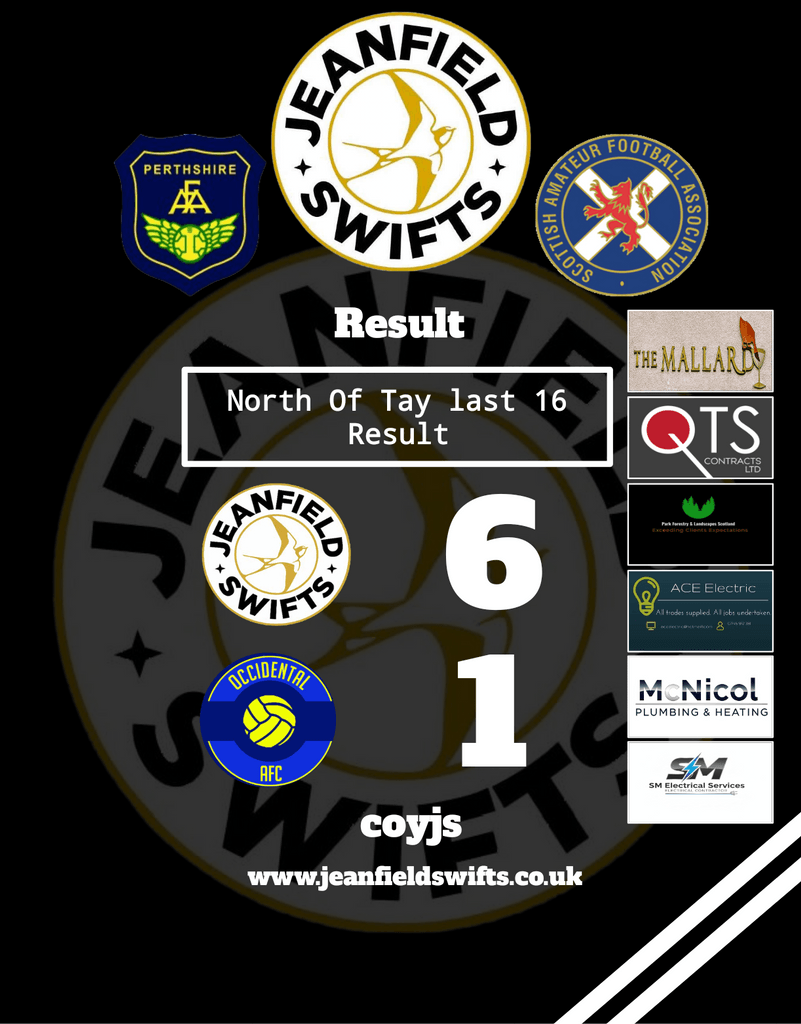 MATCH REPORT: Match Report - Jeanfield Swifts AFC v Occidental AFC #Pitchero
jeanfieldswifts.co.uk/teams/140176/m…