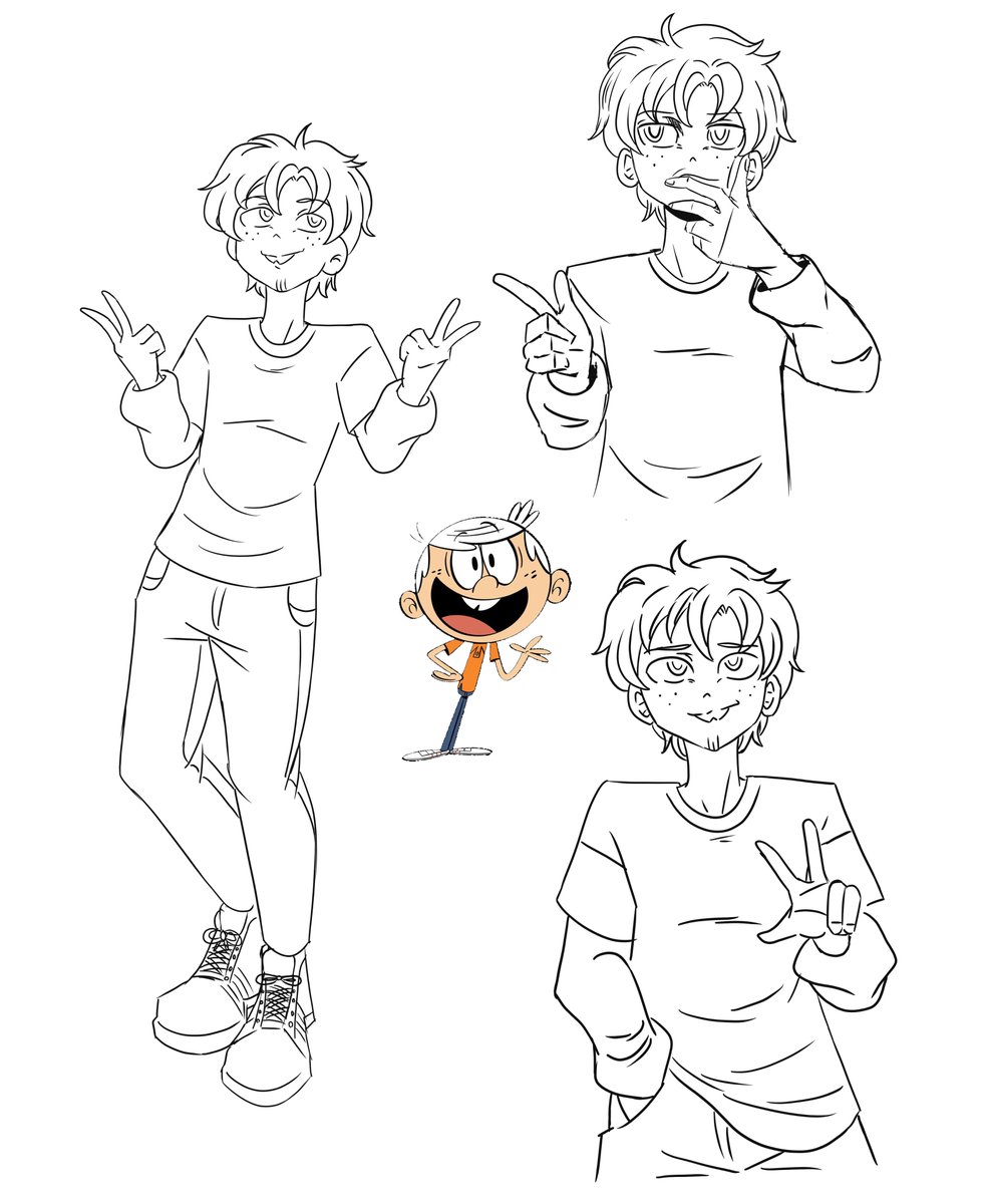 Avance del Diseño de Lincoln Loud, por ahora así va quedando, seguiré con el diseño de las otras hermanas, solo que quise hacerlo en orden de edades de menor a mayor 😊
#theloudhousefanart #lincolnloud