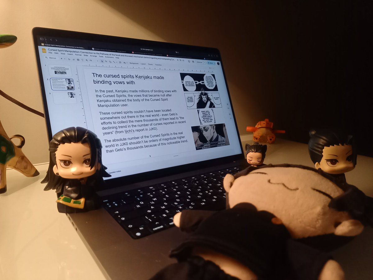 kostivedae's tweet photo. Pov how I'm trying to explain these Cursed Spirits Kenjaku made BVs with after seeing "Kenjaku gobbled millions of Cursed Spirits in one year" takes on reddit
This is gonna be looooong https://t.co/MENpu3LVtw