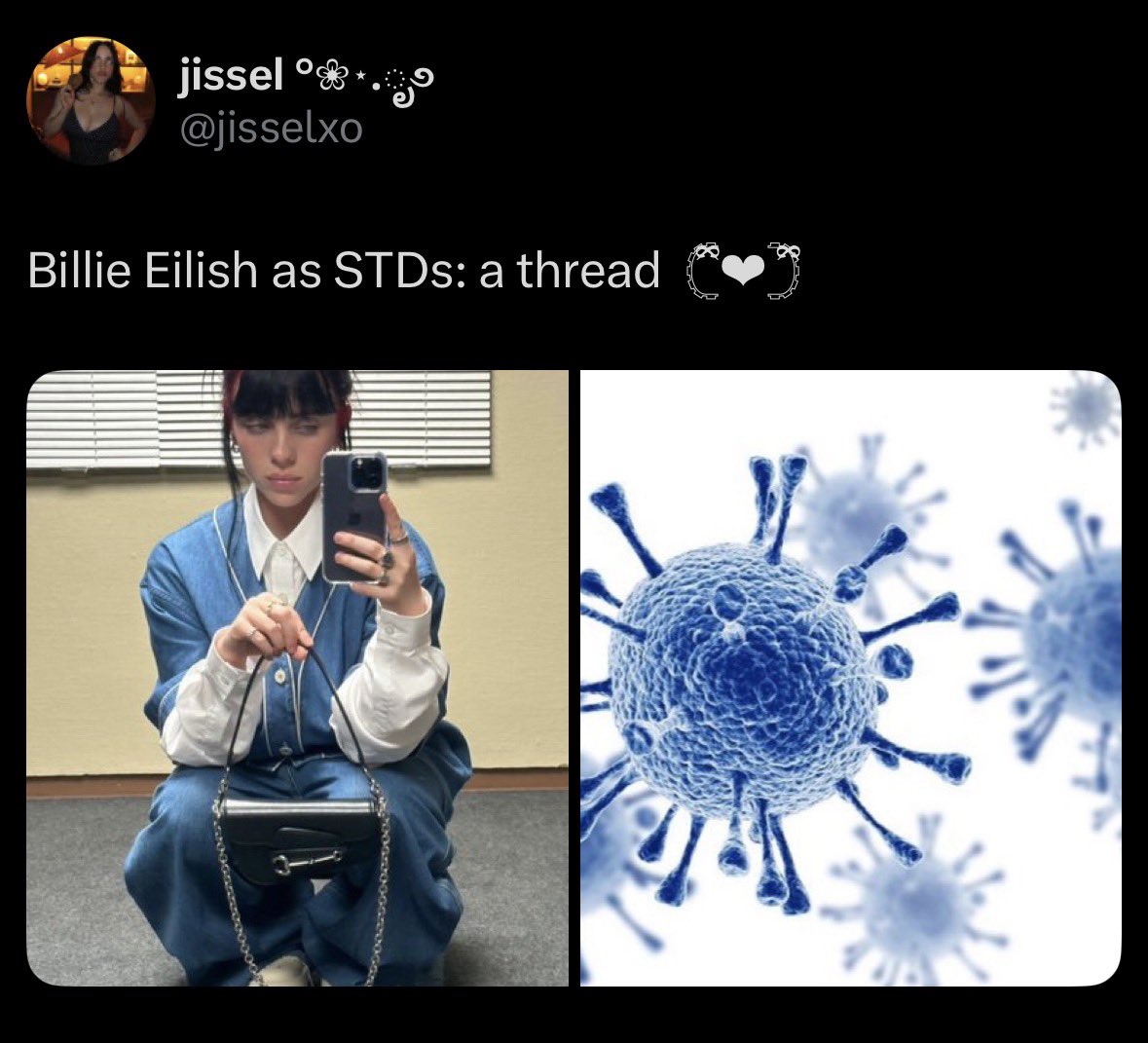 eilish struggles tweet media
