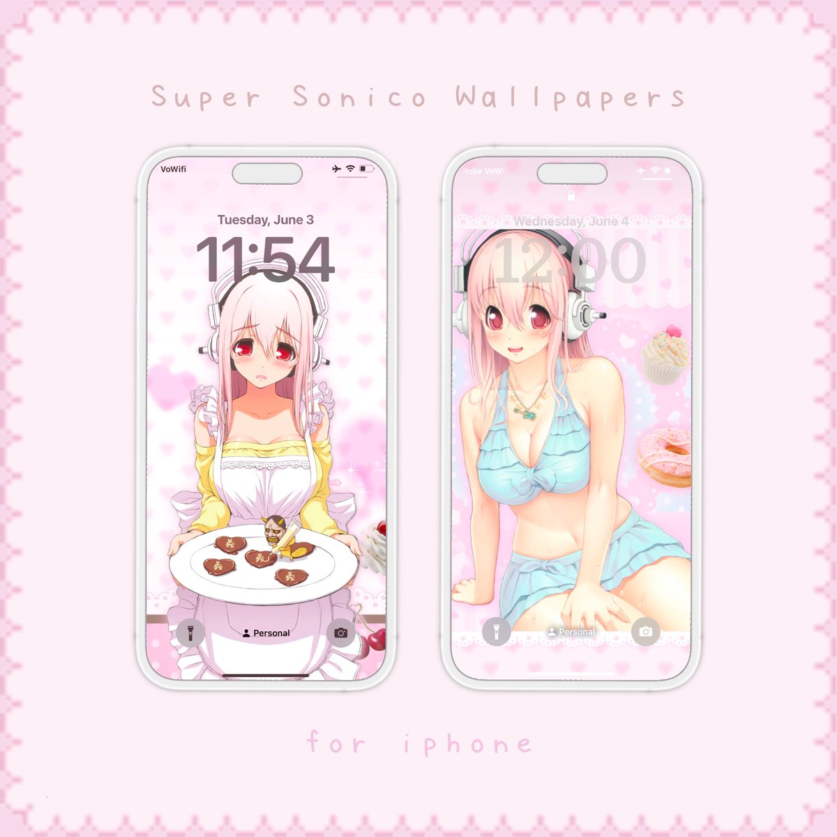 SweetAkito_'s tweet photo. Sweet Akito  ⊹˚. ♡
「 Super Sonico 🍧🍰 」
୨୧ Free Iphone Lockscreen Wallpapers v. 1 https://t.co/EyYnHy2F7A