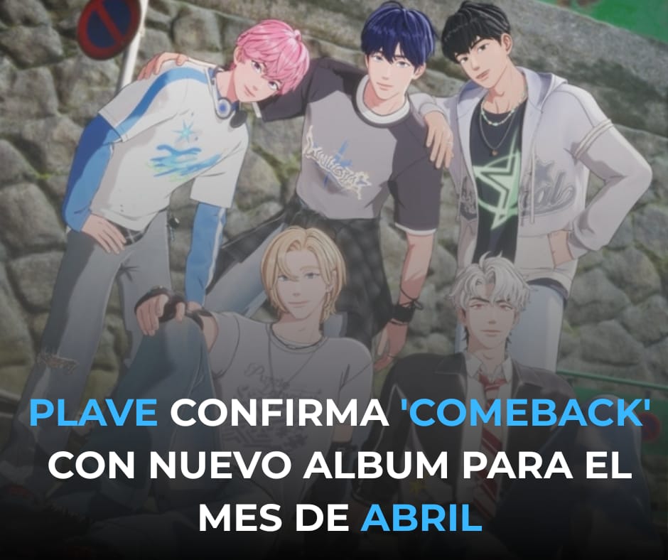 🗞 | NAVER Entretainment | 02.23.26
​​¡PLAVE regresa el 7 de abril! Según la exclusiva de NAVER, el grupo virtual de VLAST ya tiene fecha para su próximo álbum.El hype está por las nubes! Prepárense para dominar las listas una vez más.  m.entertain.naver.com/home/article/4…
#PlaveMexico