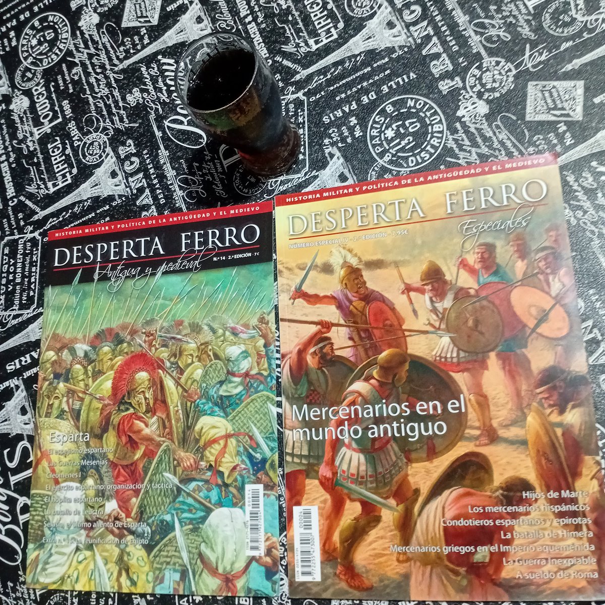 Llegaron mis revistas. 🤗 📚
<a href="/DespertaFerro/">Desperta Ferro</a>